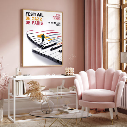 French Jazz Festival Poster