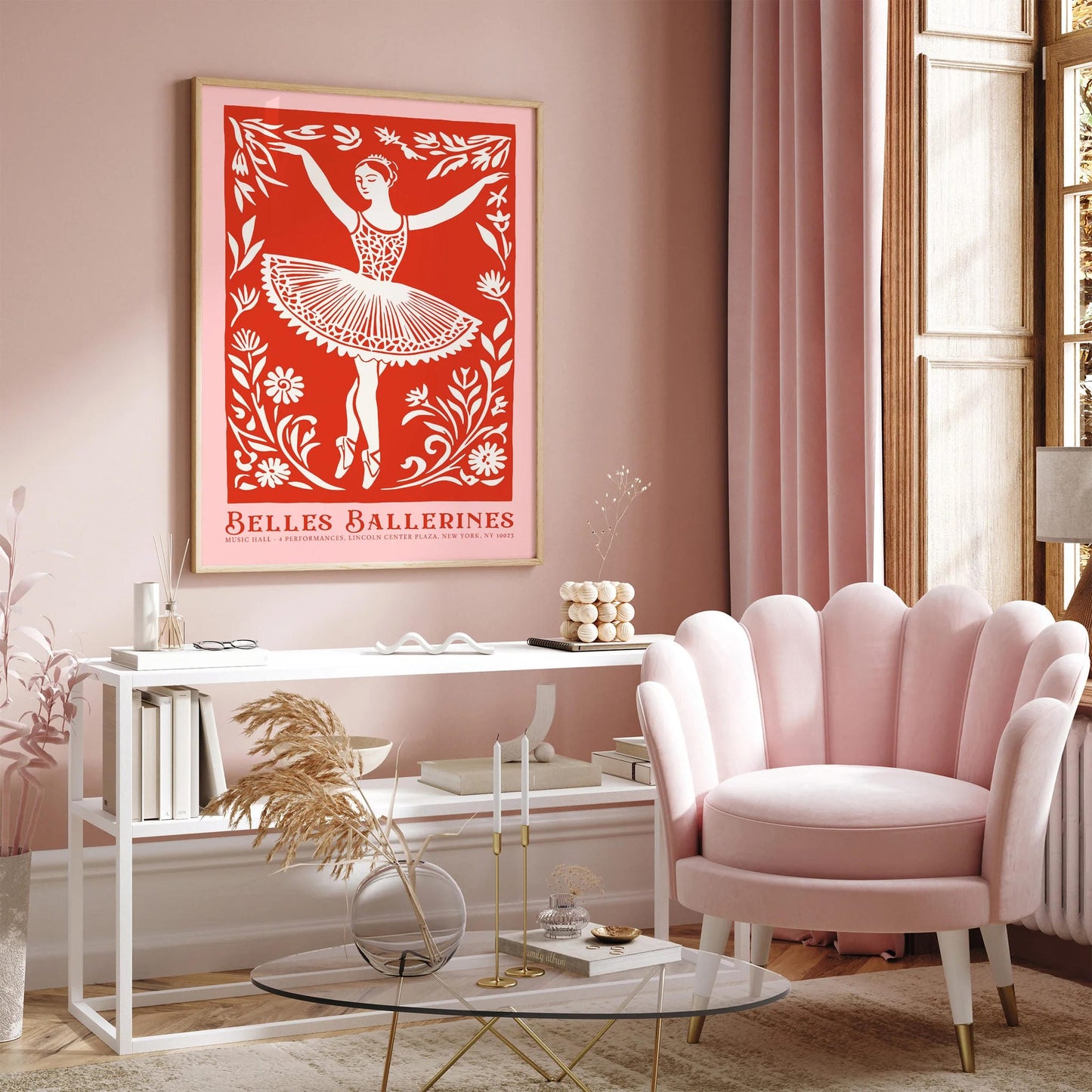 Ballet Dancer Wall Art Print