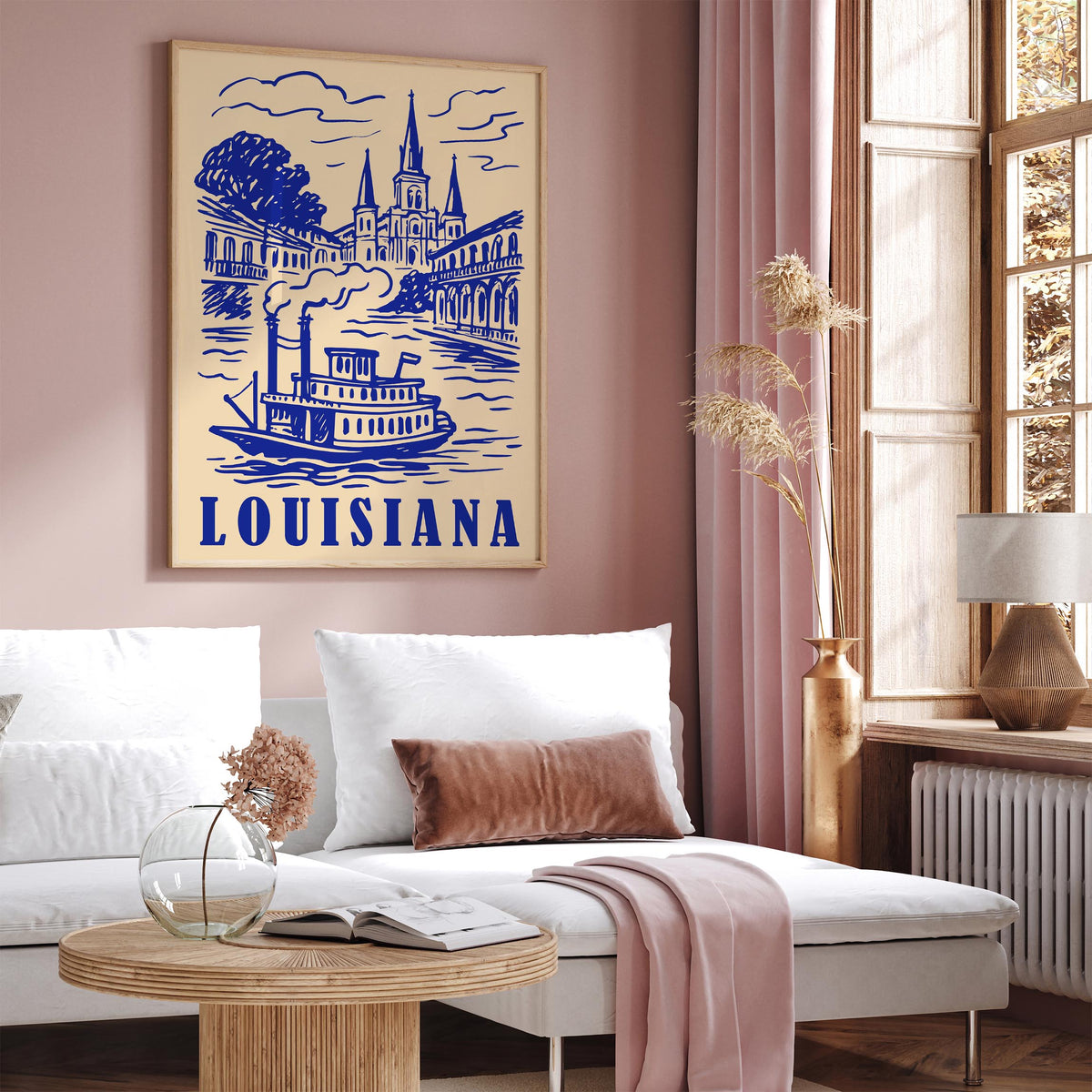 Louisiana Travel Poster