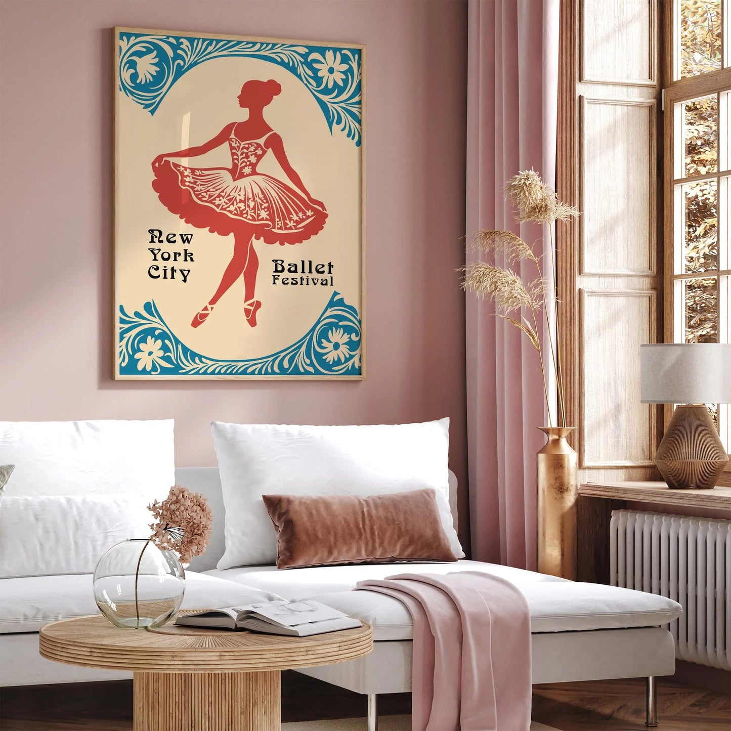 NYC Vintage Ballet Poster
