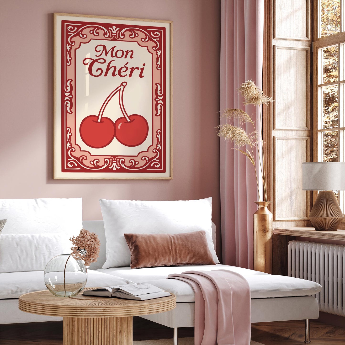 Mon Cheri French Poster