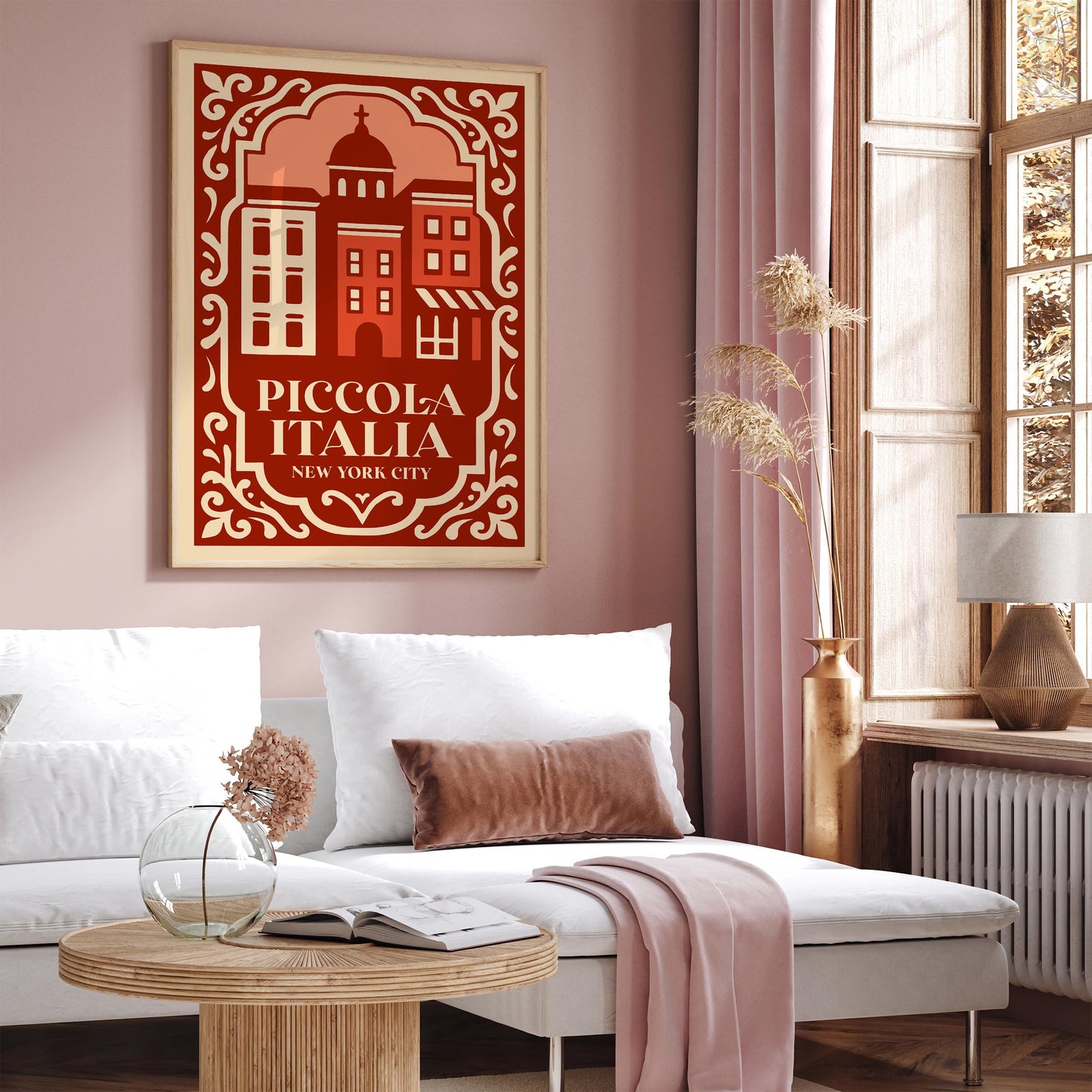 Piccola Italia New York City Poster