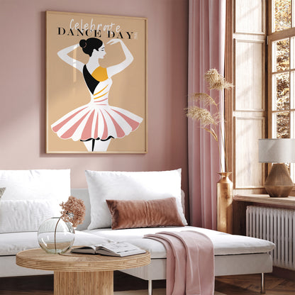 Celebrate Dance Day Music Poster