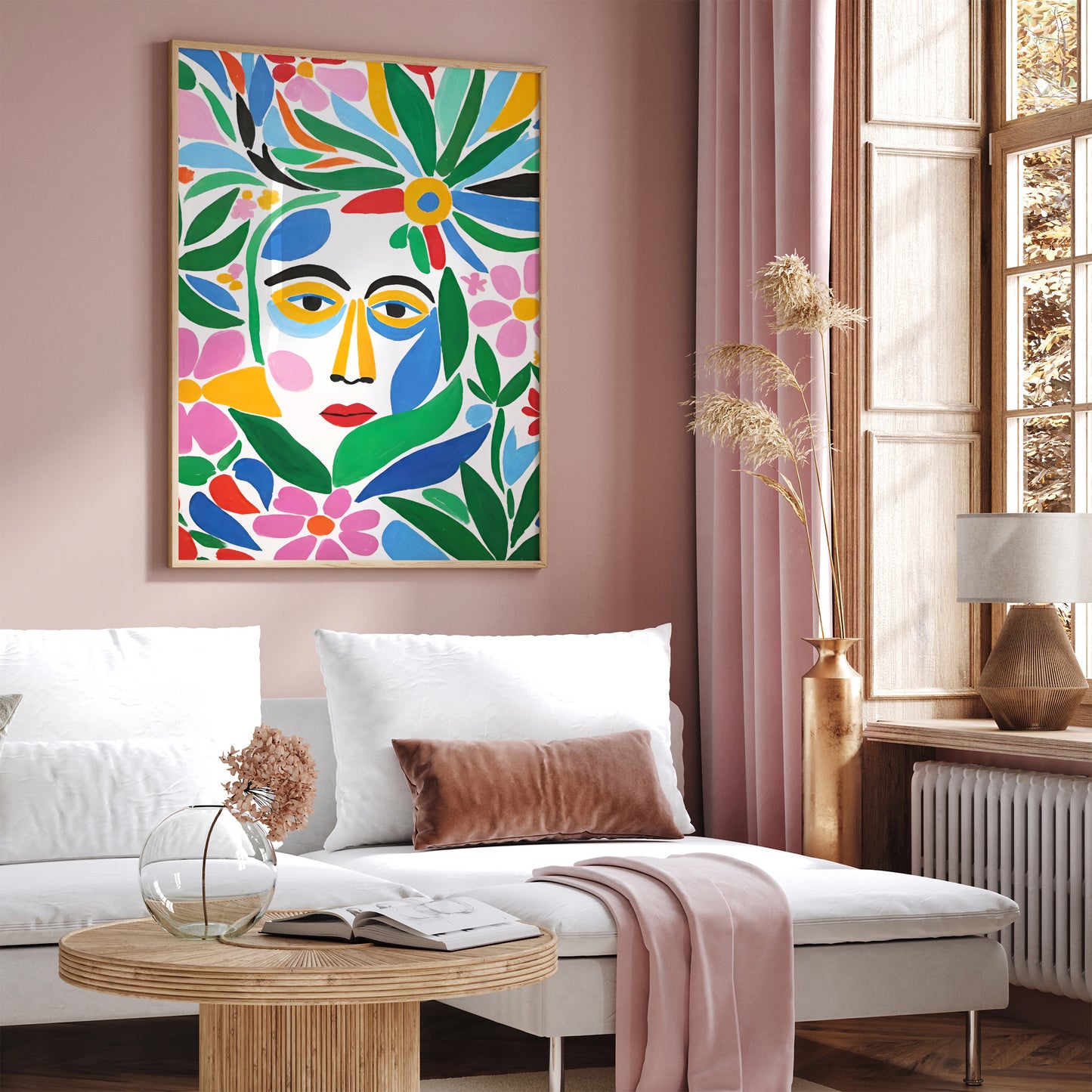 Tropical Paradise, Eclectic Colorful Wall Art