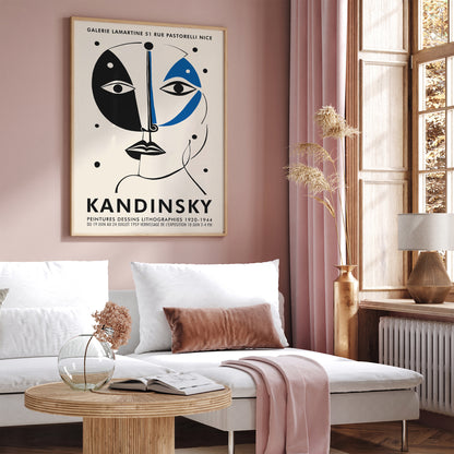 Kandinsky Retro Exhibition Poster