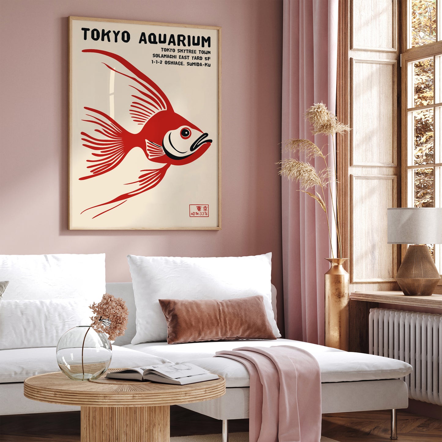 Tokyo Aquarium Authentic Japanese Poster