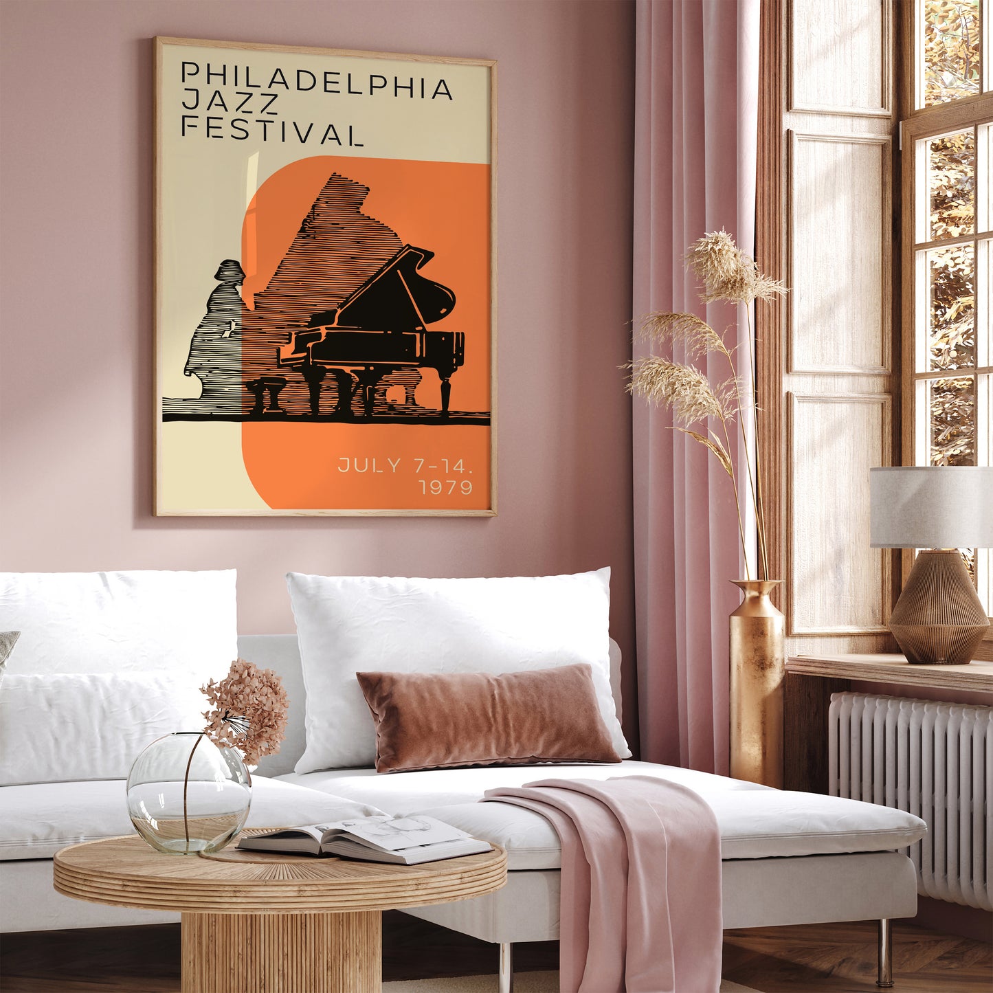 Philadelphia 1979 Jazz Festival Poster