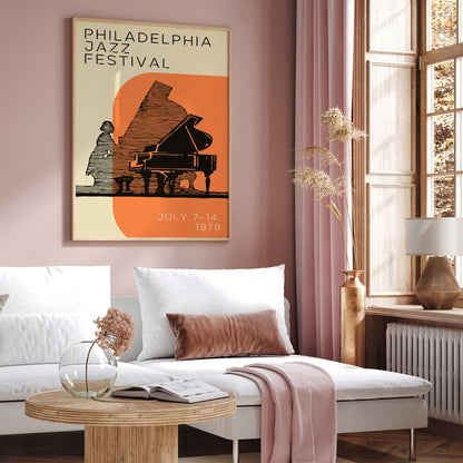 Philadelphia 1979 Jazz Festival Poster