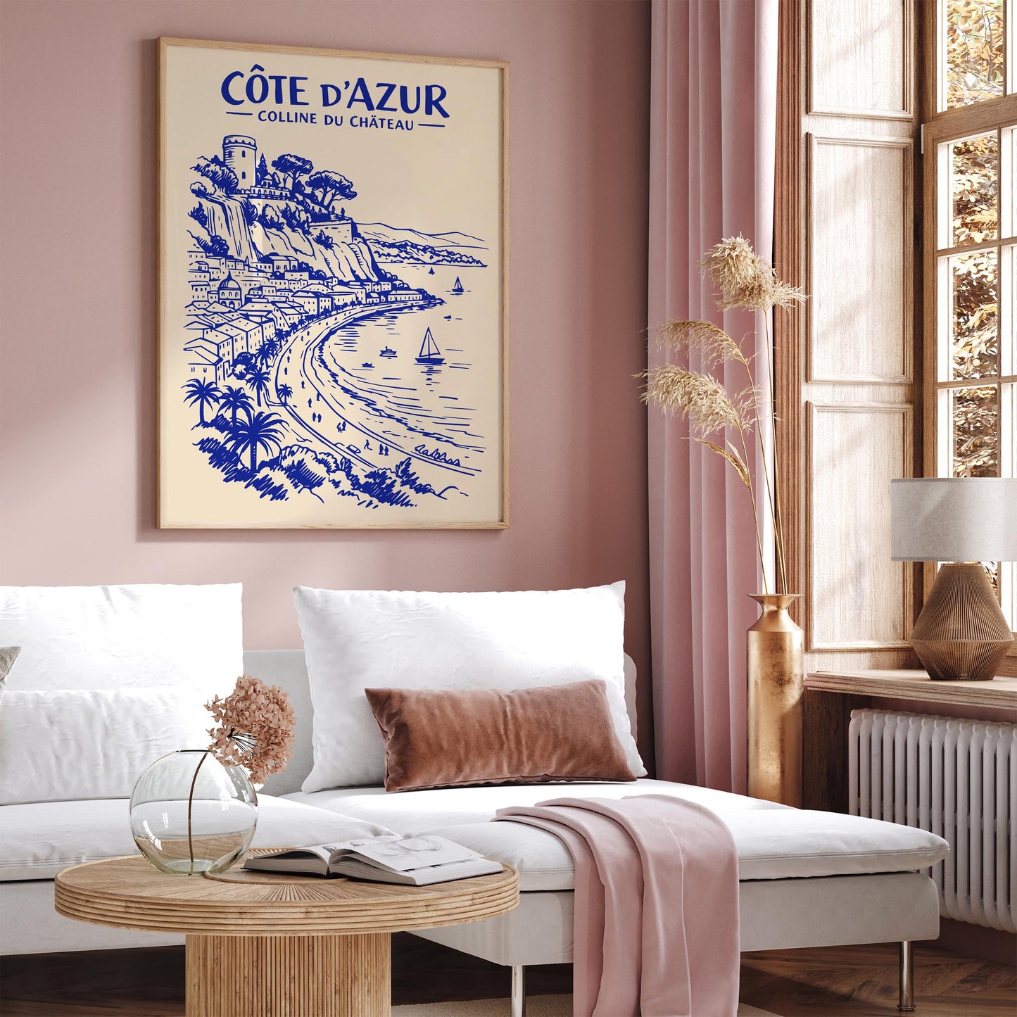 Colline du Château Côte d’Azur Poster