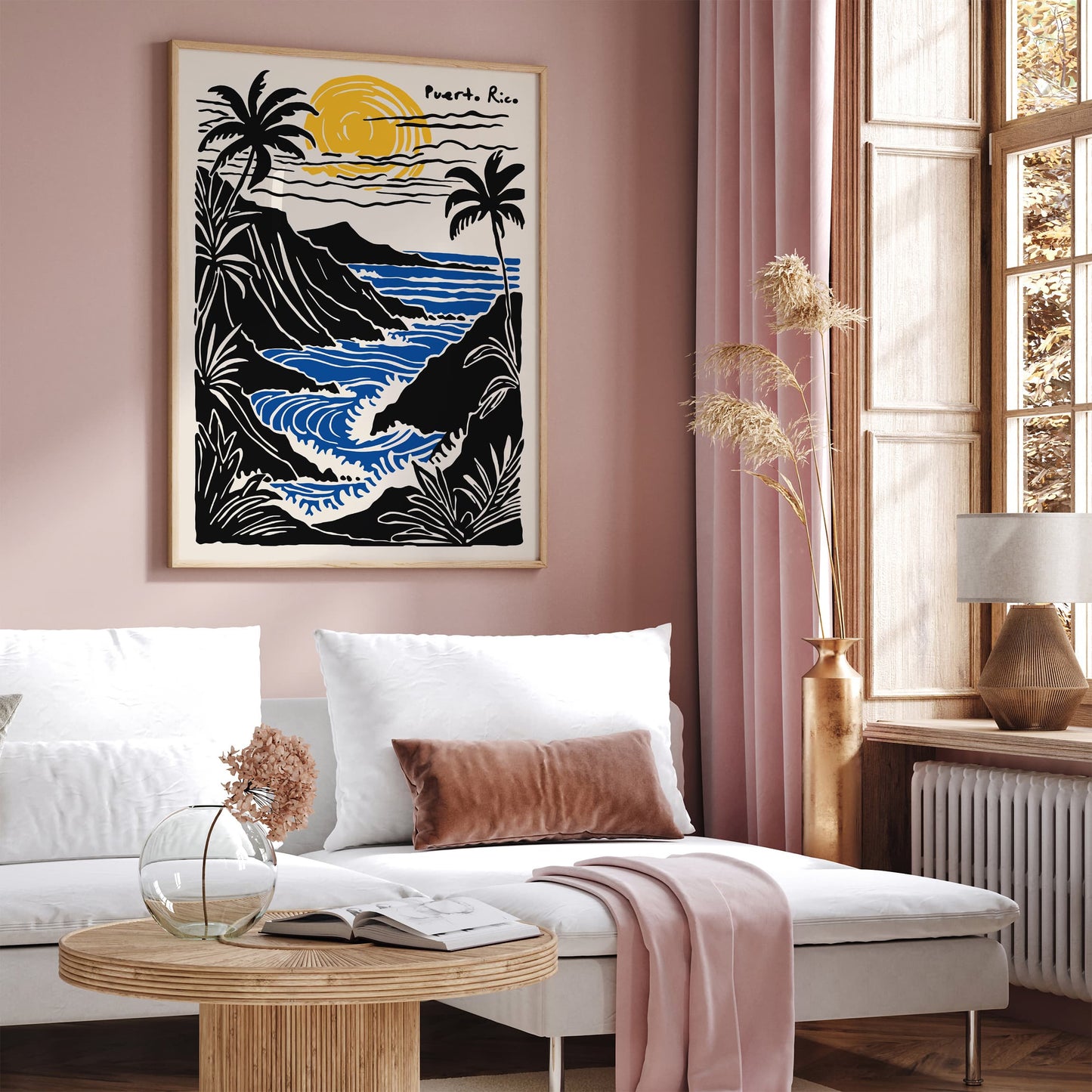 Puerto Rico Travel Poster