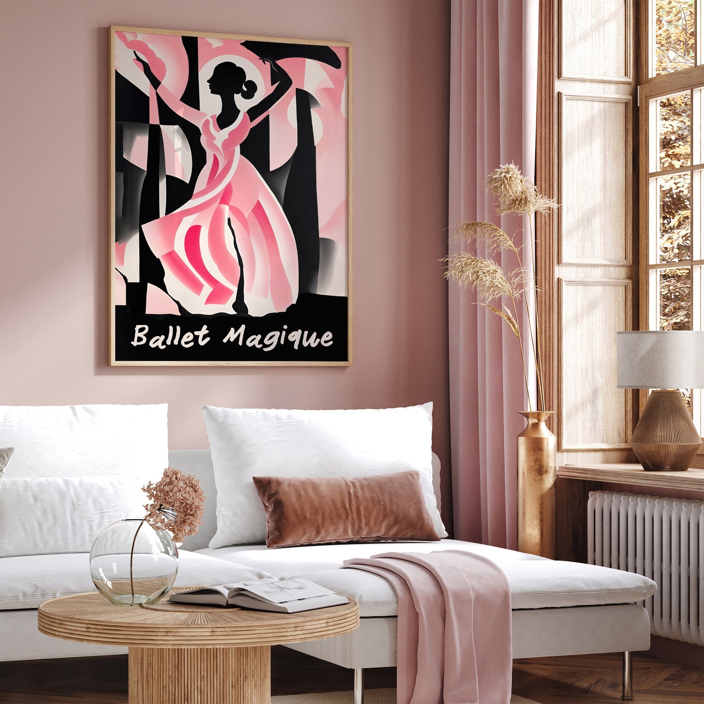 Ballet Magique Watercolor Ballet Wall Art