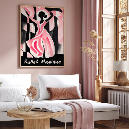 Ballet Magique Watercolor Ballet Wall Art