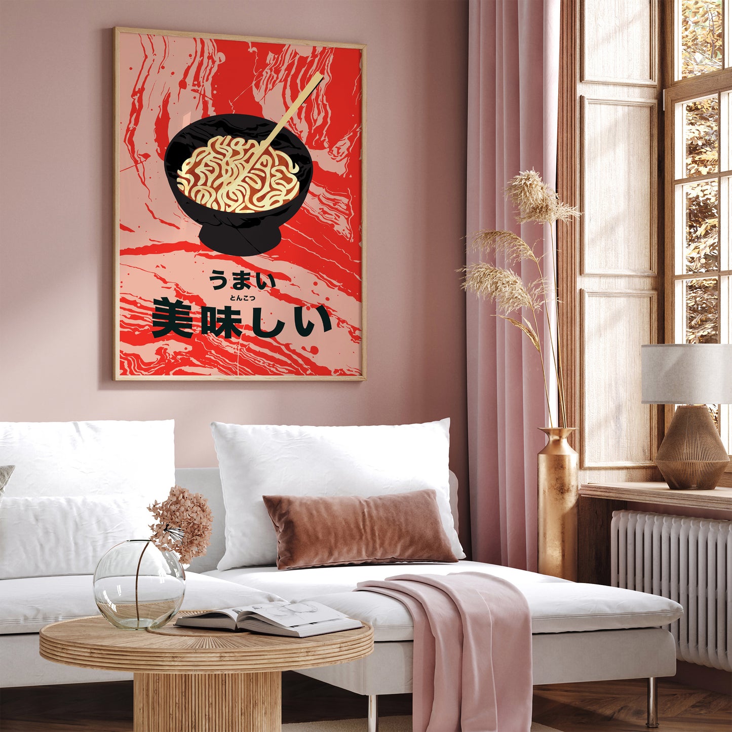 Authentic Ramen Noodles Poster