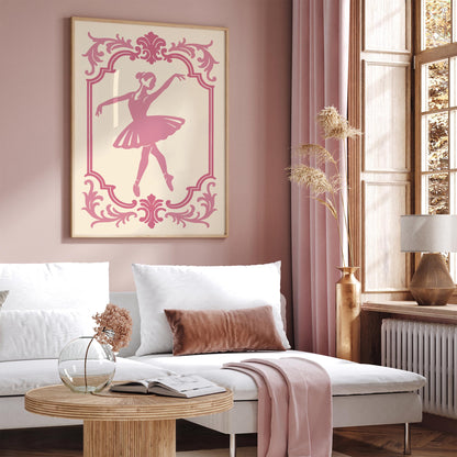 Ballerina Poster - CHÂTEAU CORE AESTHETIC PRINT