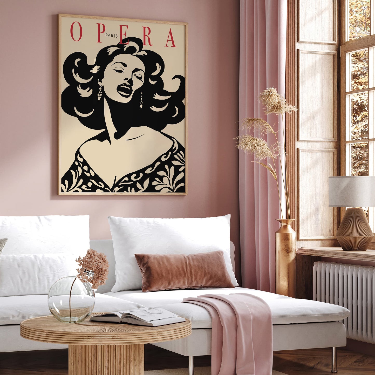 Paris Opera Vintage Poster - Retro Music Wall Art