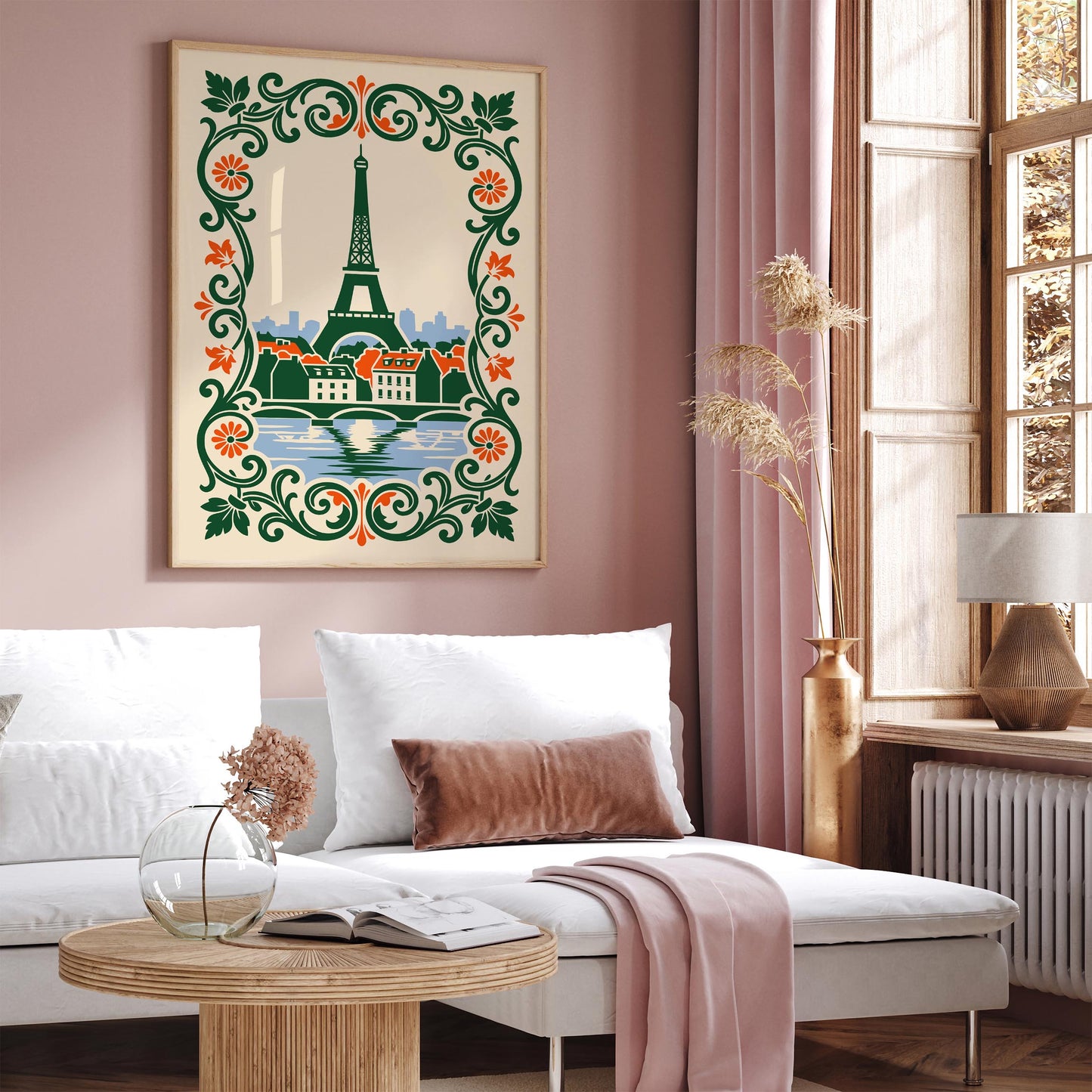 Paris France Poster – Cityscape Wall Art