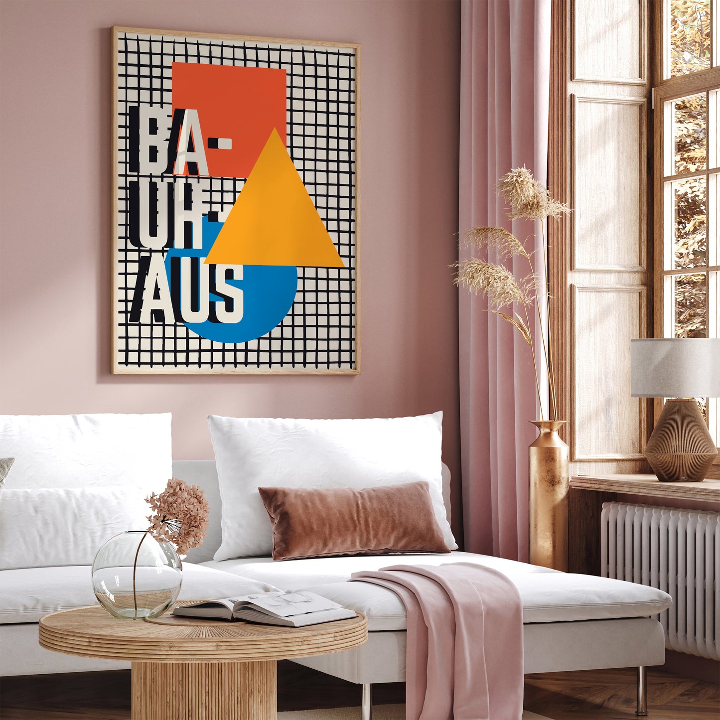 Bauhaus Collage Art Poster