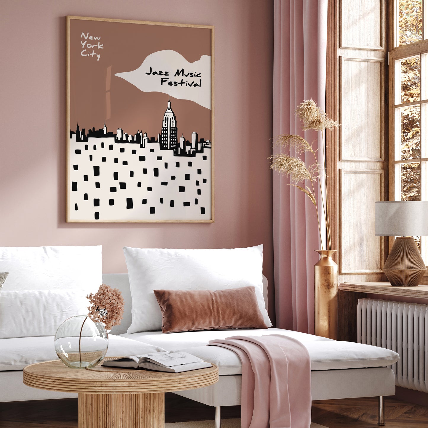 New York City Jazz Music Festival Poster