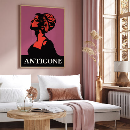 Antigone - Vintage Theater Poster Print