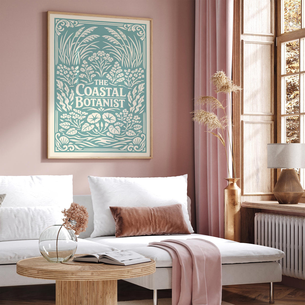 Coastal Botanist Botanical Art Poster
