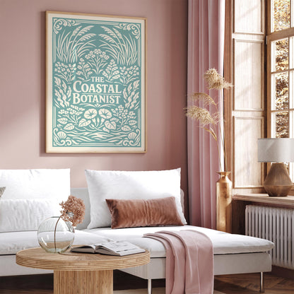 Coastal Botanist Botanical Art Poster