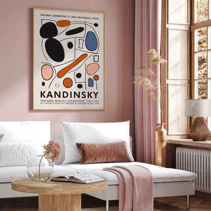 Kandinsky Exhibition Art Print