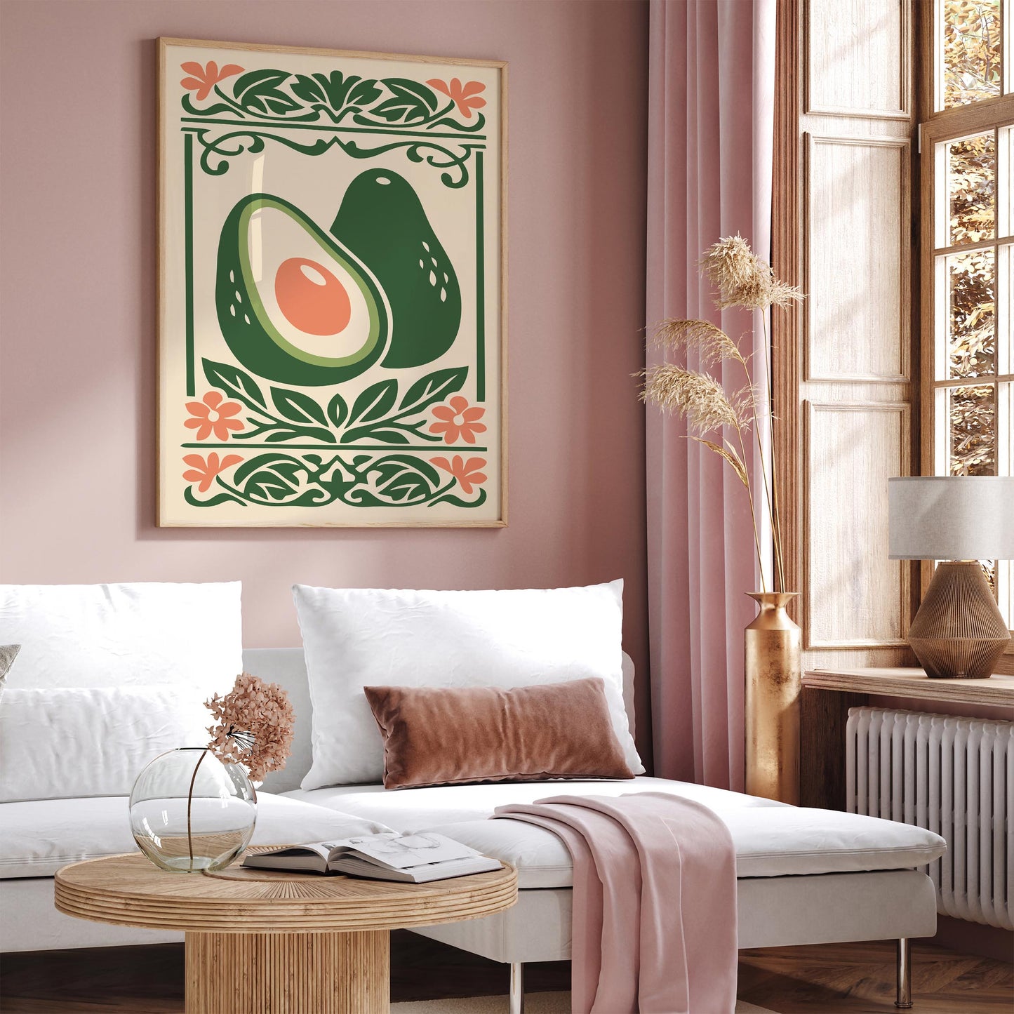 Avocado Poster – Kitchen Wall Art