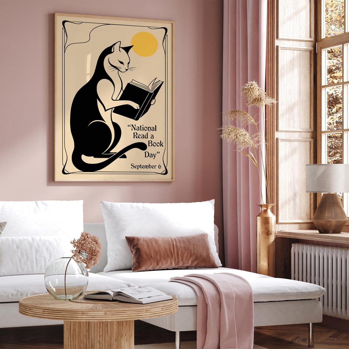 National Read a Book Day Poster