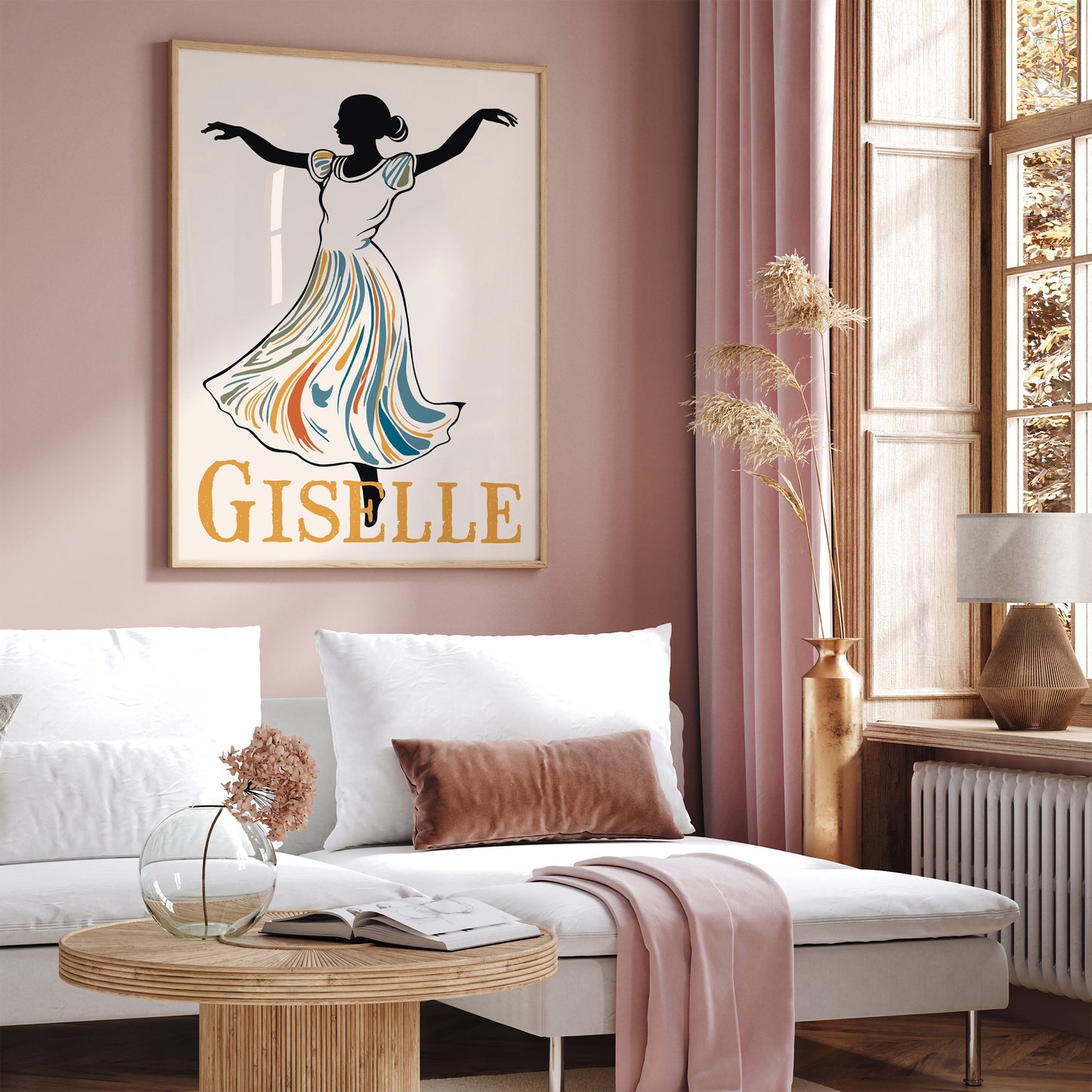 Giselle Ballet Ballerina Poster