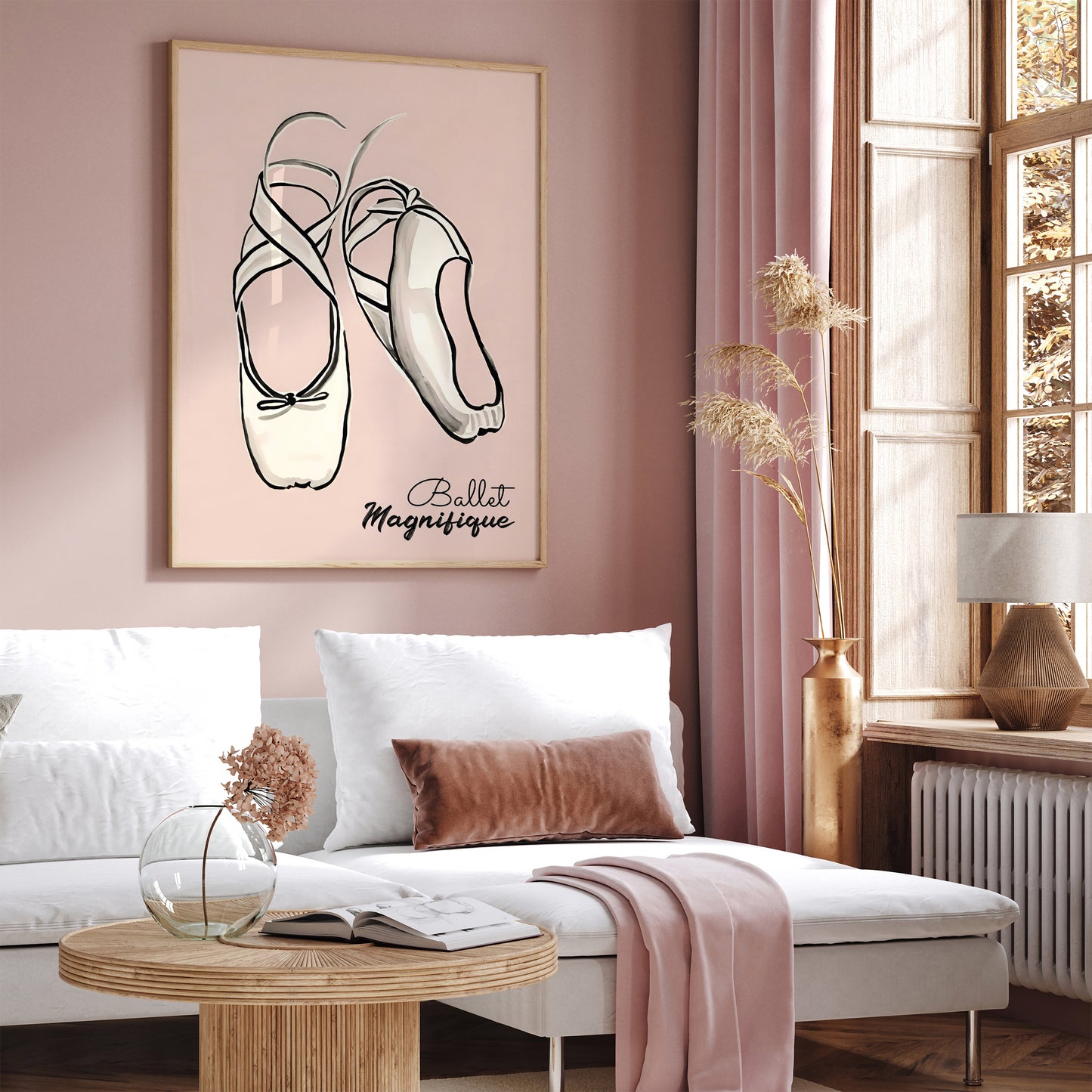 Ballet Magnifique Kids Room Wall Art