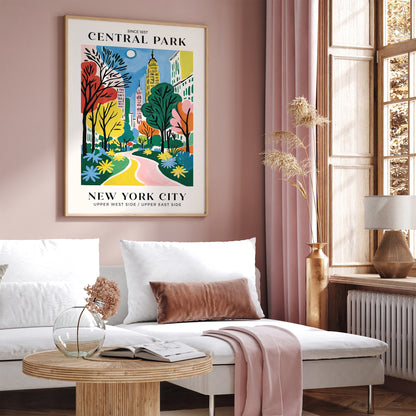 Central Park New York City Art Print