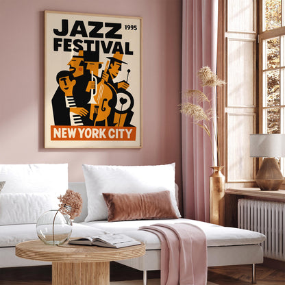 Jazz Festival New York City Poster