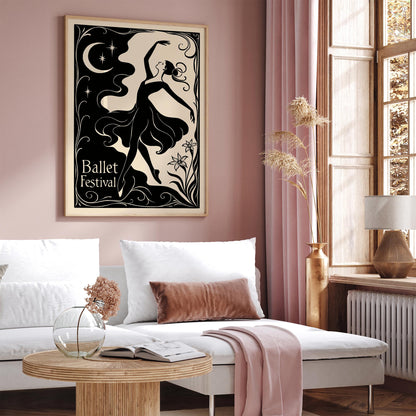 Vintage Ballet Festival Poster