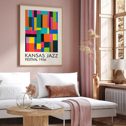 Kansas Jazz Music Festival Wall Art