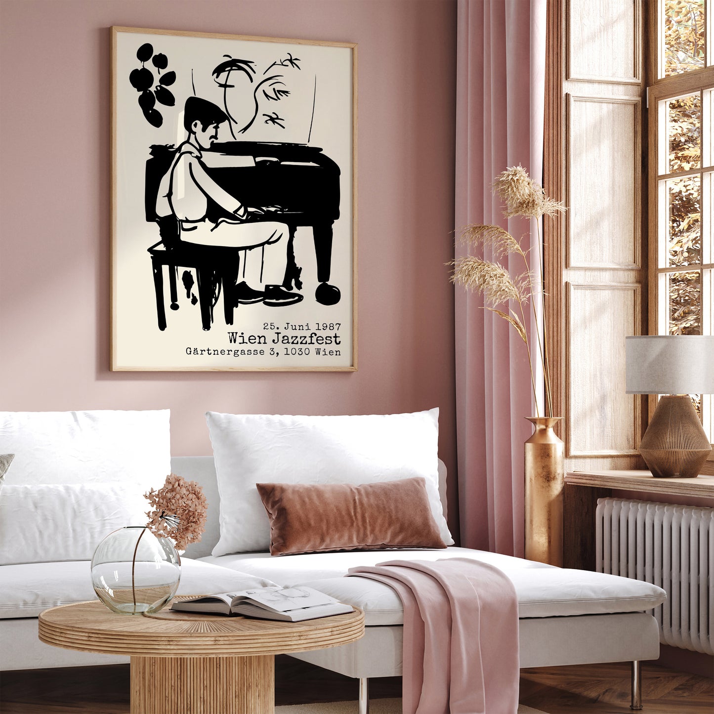 Wien JazzFest Vintage Poster