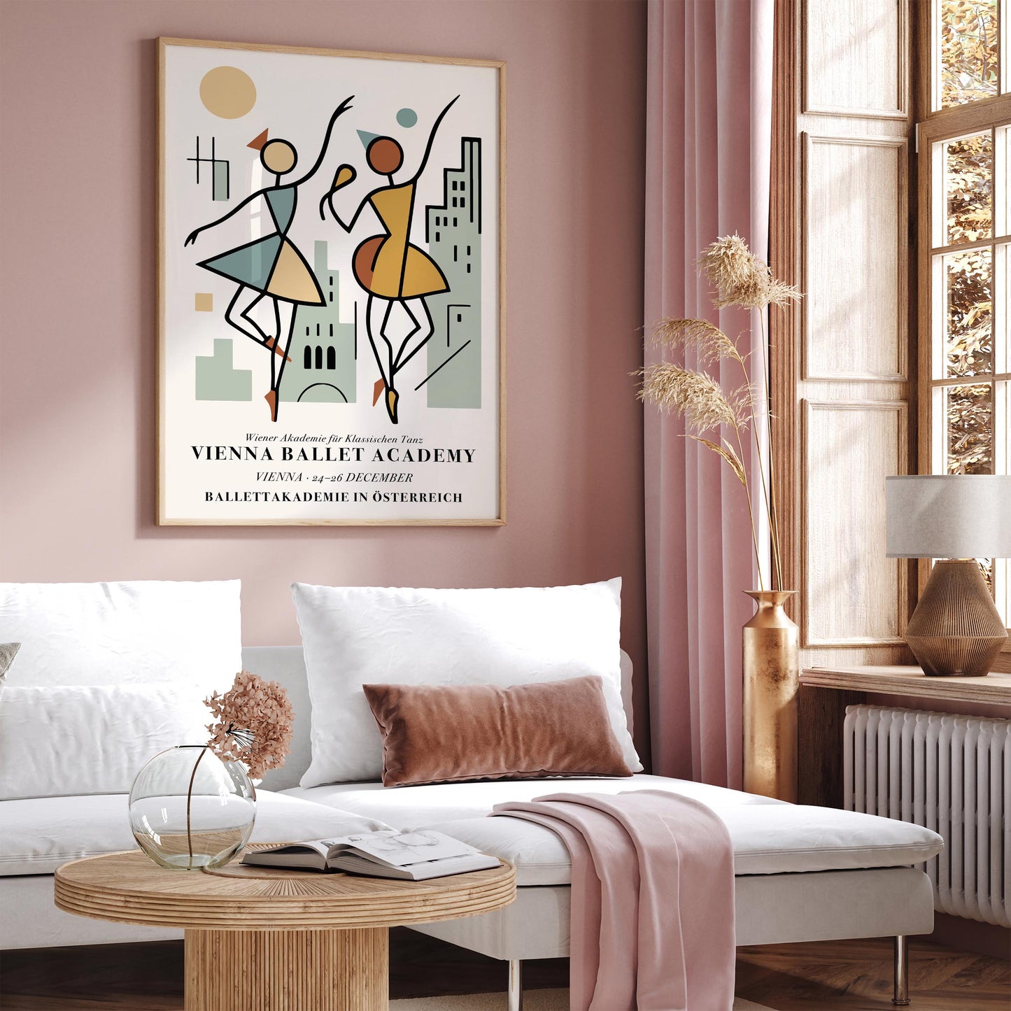 Vienna Ballet Academy Poster - Paul Klee Inspired Wall Art