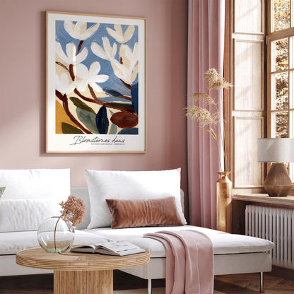 Copenhagen Flower Market Poster