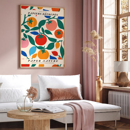 Colorful Tomatos Art Print 2025