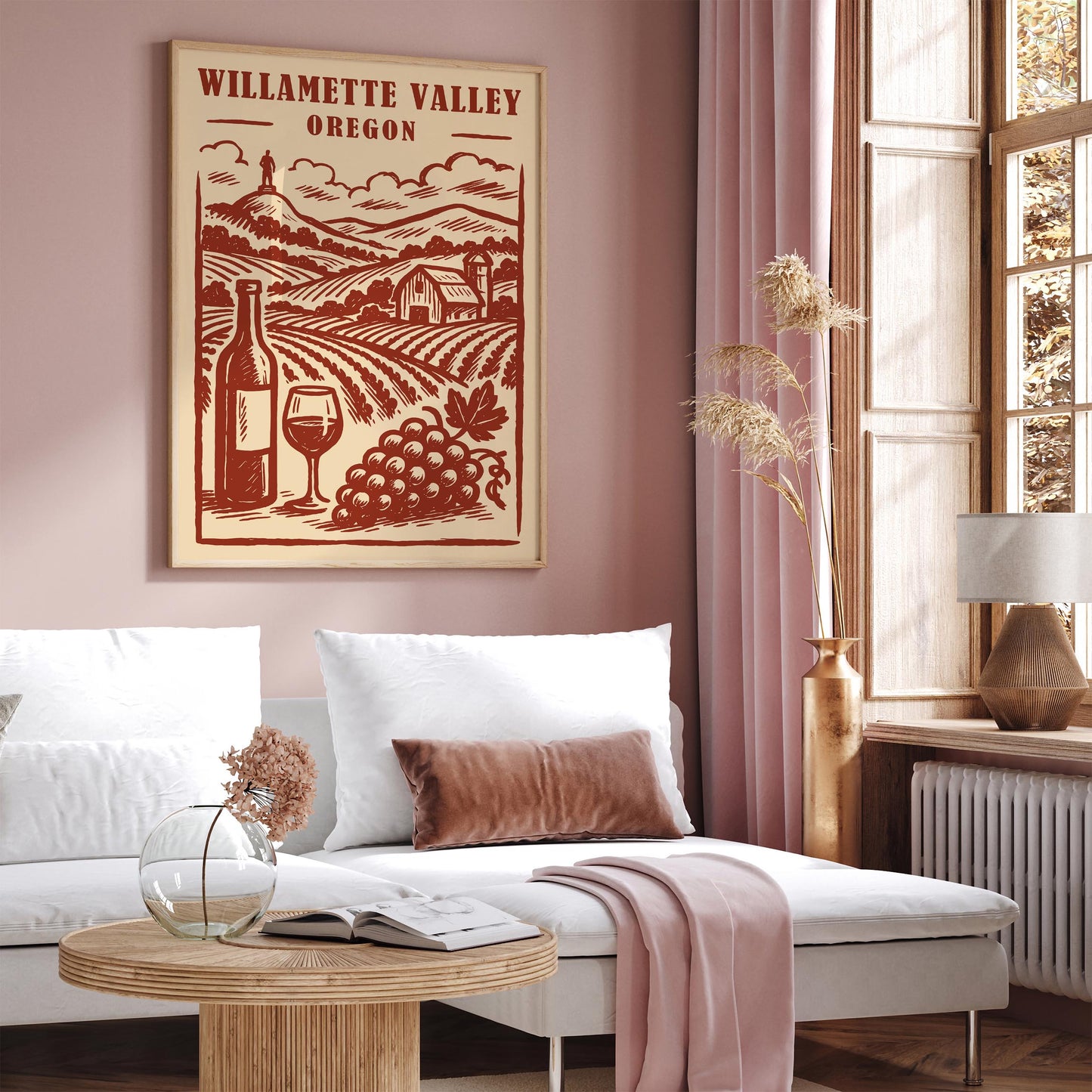 Willamette Valley Oregon Poster