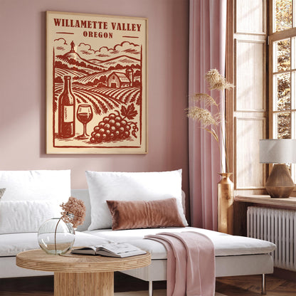 Willamette Valley Oregon Poster