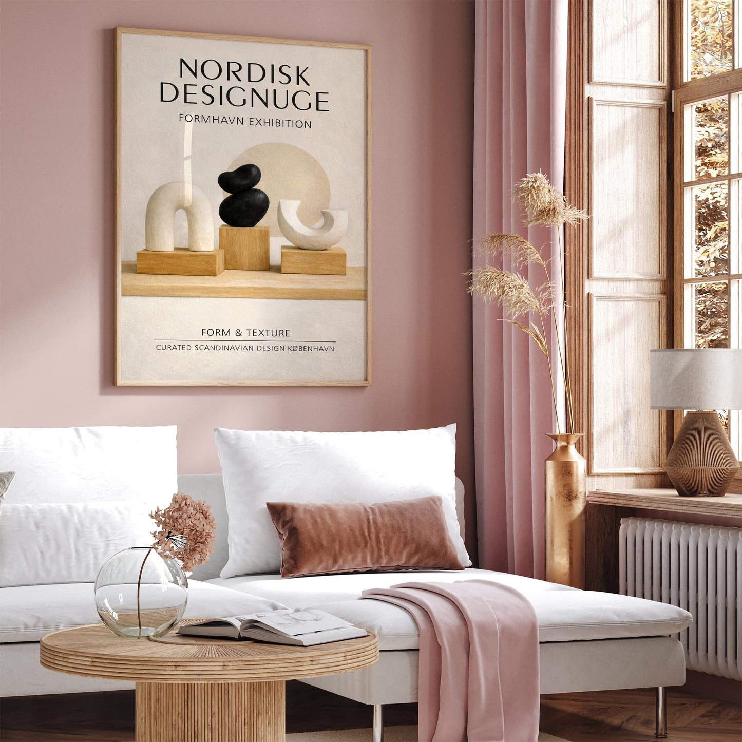 Scandinavian Modern Exhibition Poster