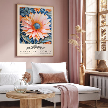 Floral Fantasy: William Morris-Inspired Poster