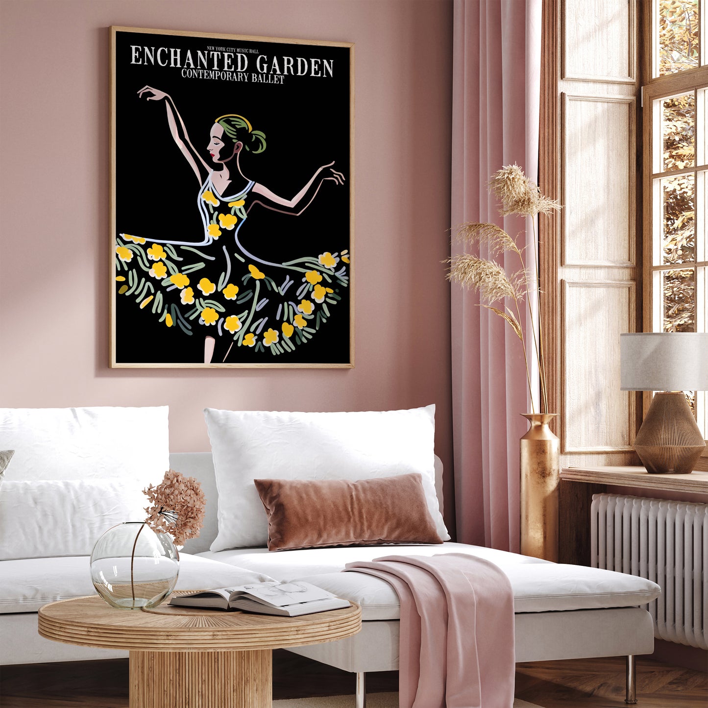 NYC ENCHANTED GARDEN Ballet Poster