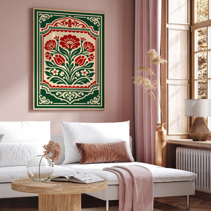 Rococo Botanical Wall Art Print