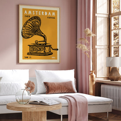 Amsterdam Jazz Festival Gramophone Psoter
