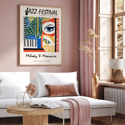 Jazzland New Orleans Music Poster