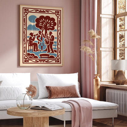 NYC Art, Jazz Print, Music Decor
