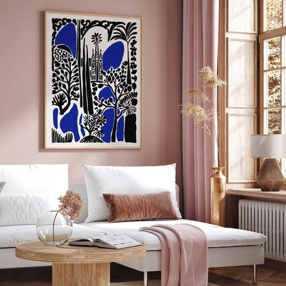 Barcelona Travel Poster – Sagrada Família