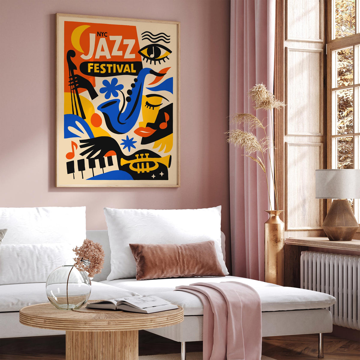 New York City Jazz Festival Art Poster