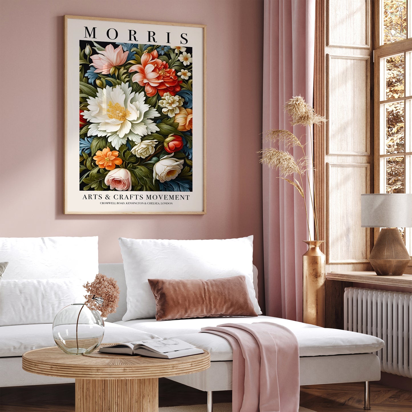 William Morris Vintage Floral Poster